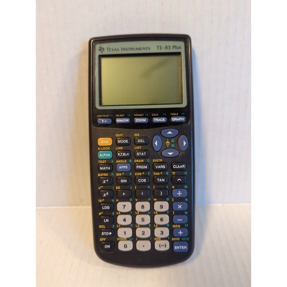 *reposh 
Texas Instruments TI-83 Plus Graphing Calculator - Black